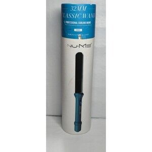 NuMe Clasic Wand Professional Curling Wand 32mm Turquoise